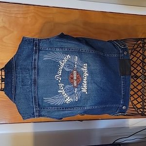 Harley Davidson Denim Vest